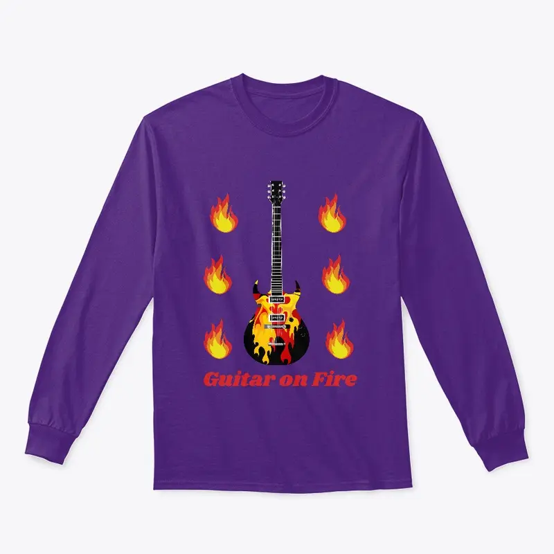 Guitar On Fire