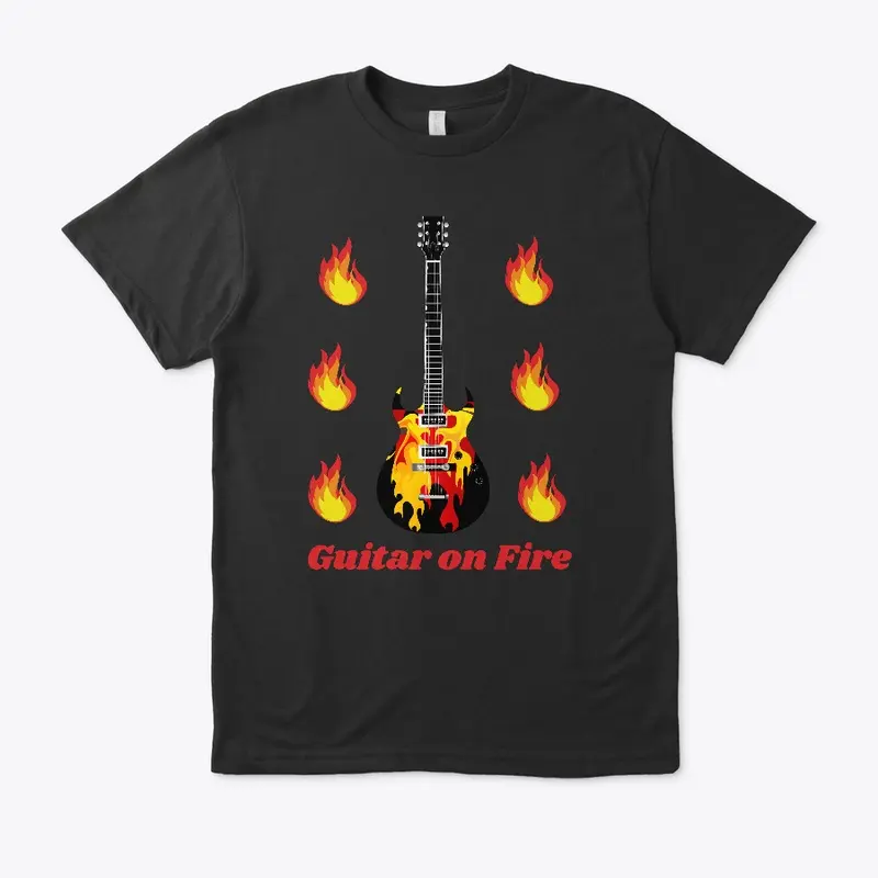 Guitar On Fire