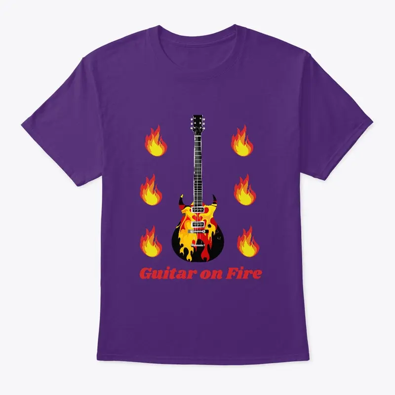 Guitar On Fire